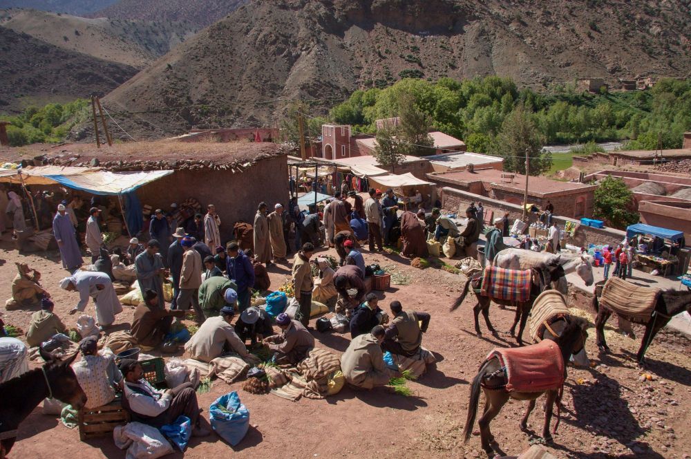 Excursion dans la vallée du Zat Maroc