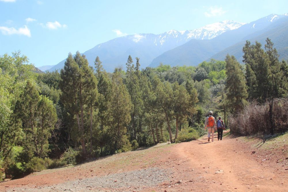 Mini trek dans les vallées du Toubkal