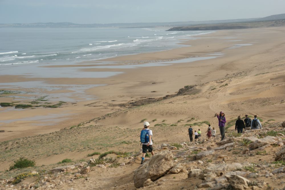 Rando Atlantique au Sud d'Essaouira Maroc