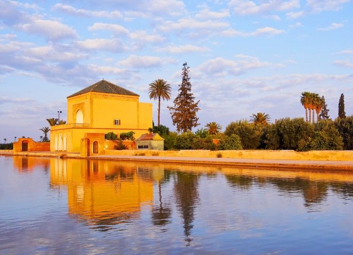 Visite des jardins de Marrakech