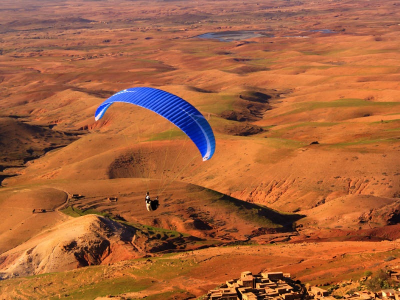 Vol en parapente Marrakech Maroc